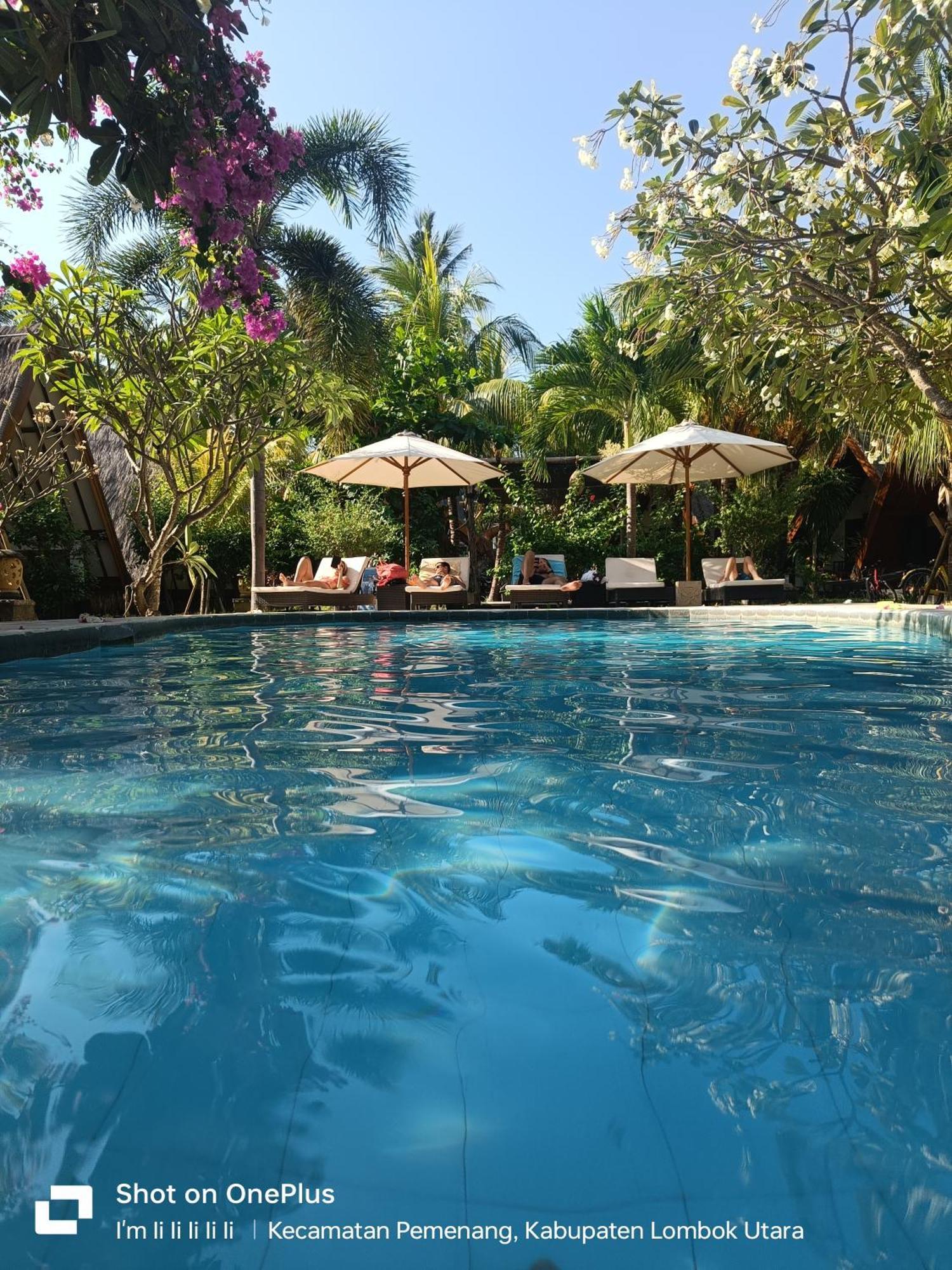 Lucy'S Garden Hotel Gili Air Esterno foto
